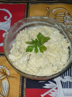 Una foto de Humus o paté de garbanzo