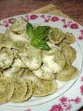 Corbatitas al pesto