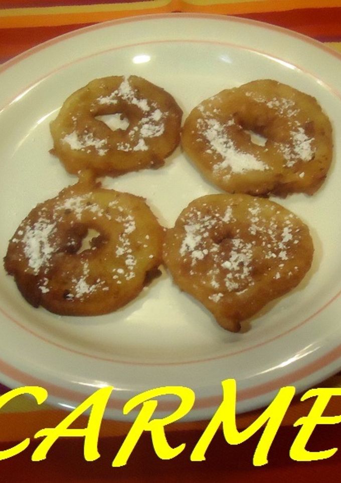 Una foto de Buñuelos de manzana "Finisterre"