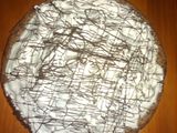 Torta brownie en molde de 24 cm