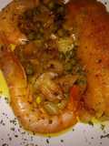 Lenguado relleno de jamón y queso