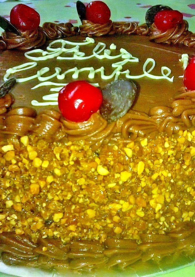 Una foto de Crema de chocolate para tortas