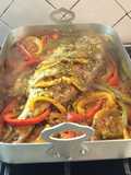 Pescado a la charmoula 