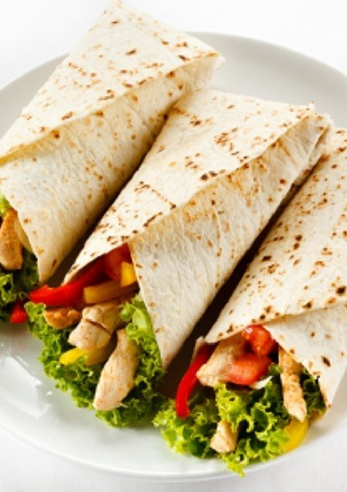 Una foto de Burritos vegetarianos