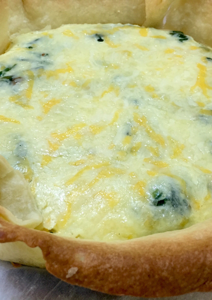 Una foto de Pastel de acelgas 