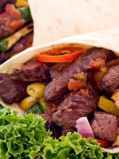 Una foto de Fajitas wrap