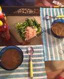 "Pho" vietnamita al estilo hispano