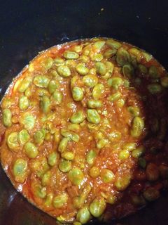 Una foto de Habas a la catalana en cookeo y tradicional