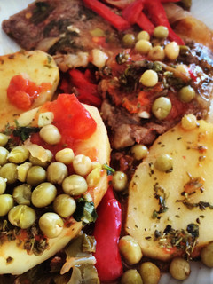 Una foto de Bifes a la criolla especial