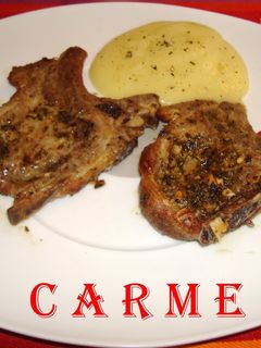 Una foto de Chuletas de cerdo especiadas