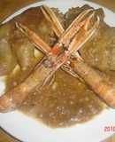 Pies de cerdo con escarmalanes