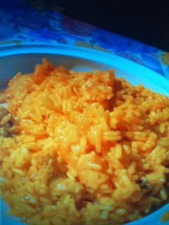 Una foto de Paella mixta sencilla