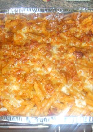 Una foto de Macarrones con sofrito de verduras