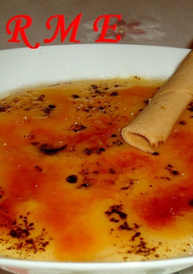 Una foto de Crema catalana tradicional