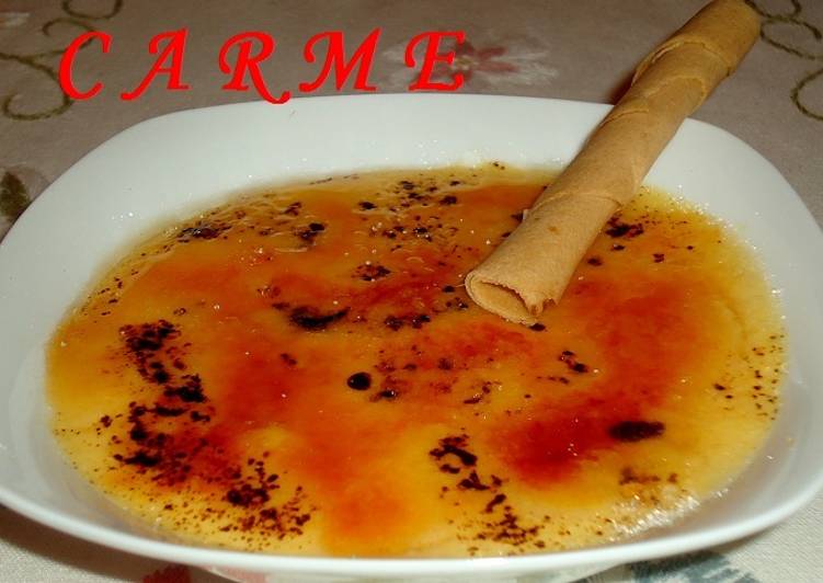 Crema catalana tradicional