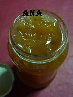 Una foto de Mermelada de manzana en microondas