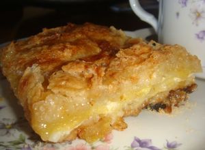 Una foto de Torta seca de manzanas "abuela pura"