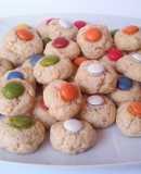 Galletas con lacasitos (sin huevo)