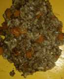 Arroz con morcilla dulce