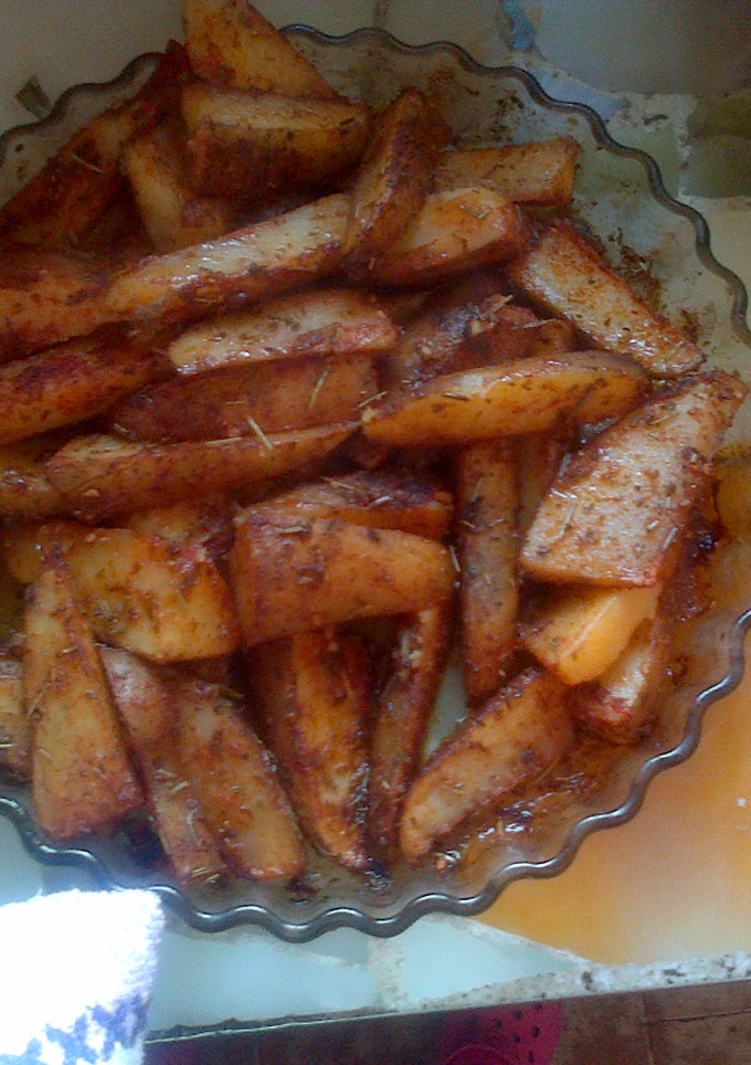 Una foto de Papas rústicas