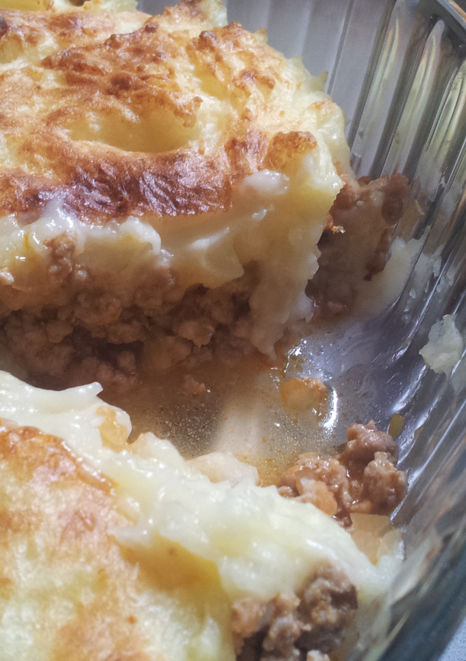 Una foto de Pastel de Carne con patata y queso