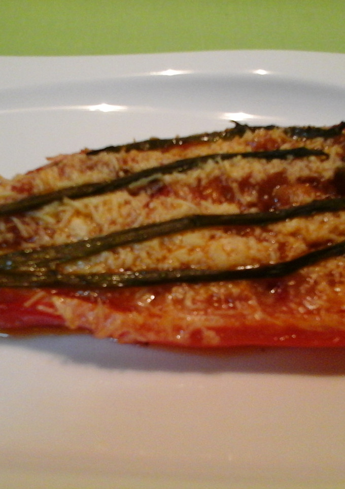 Una foto de Pimientos rellenos