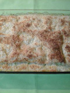 Una foto de Canelones gratinados