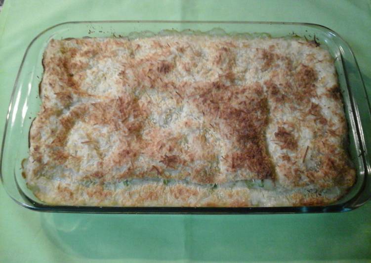 Canelones gratinados