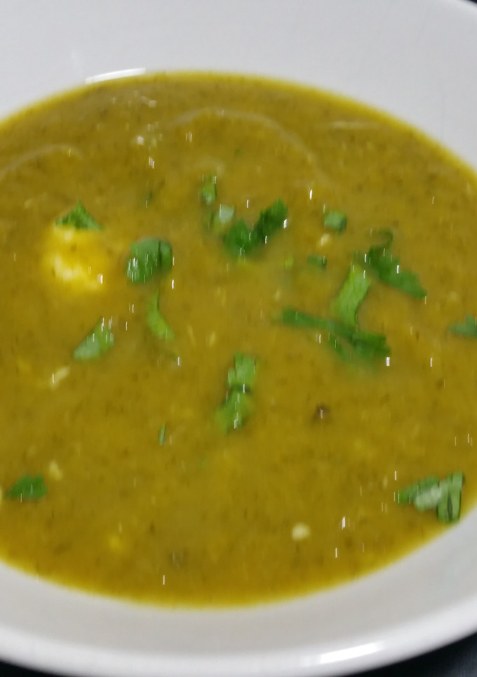 Una foto de Sopa de verduras super sano