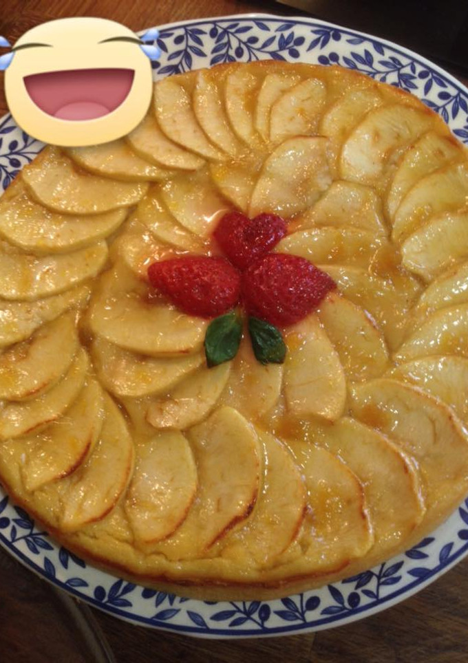 Una foto de Tarta de manzana