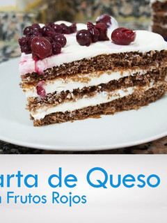 Foto principal de Tarta de queso y frutos rojos