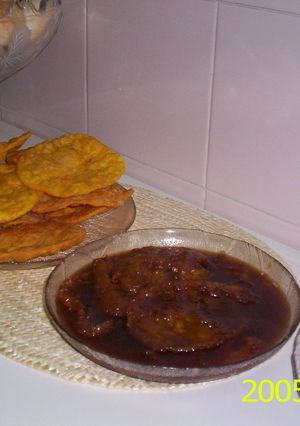 Una foto de Sopaipillas de zapallo