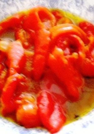 Una foto de Ensalada de Pimientos