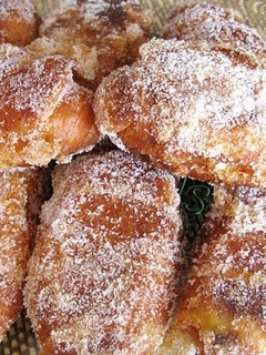 Una foto de Xuxos con crema