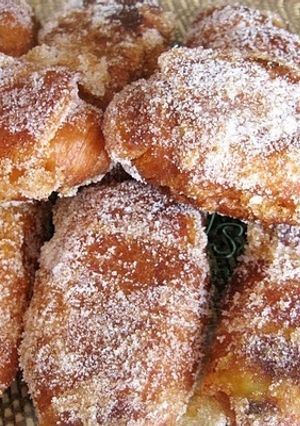 Una foto de Xuxos con crema