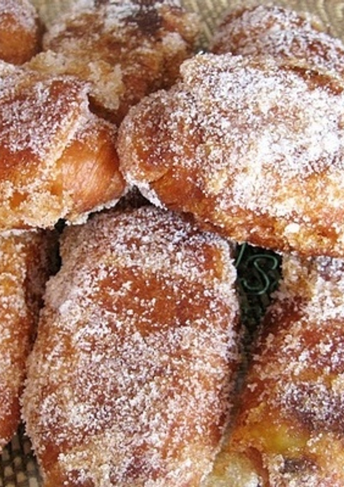 Una foto de Xuxos con crema