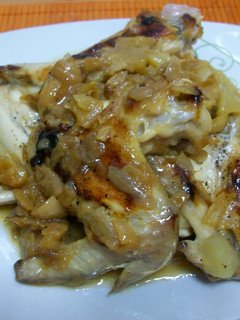 Una foto de Alitas de pollo a la manzana