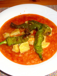 Una foto de Arroz con tomate