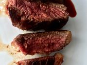 Una foto de churrasco de cuadril