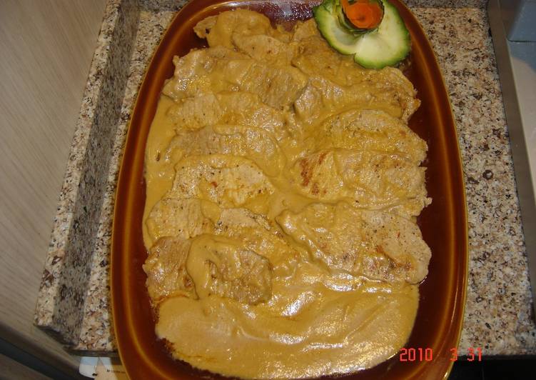 Solomillo en salsa de chocolate