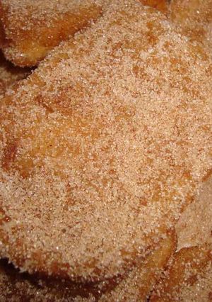 Una foto de Torrijitas de leche con azúcar