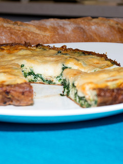 Foto principal de Omelette de espinacas y mozzarella