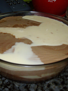 Una foto de Tarta tres chocolates Thermomix