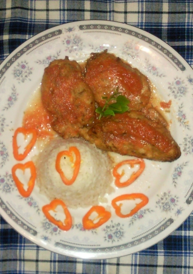 Una foto de Tortitas de carne deshebrada