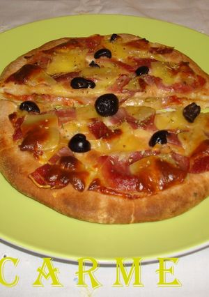 Una foto de Pizza calzone a mi manera