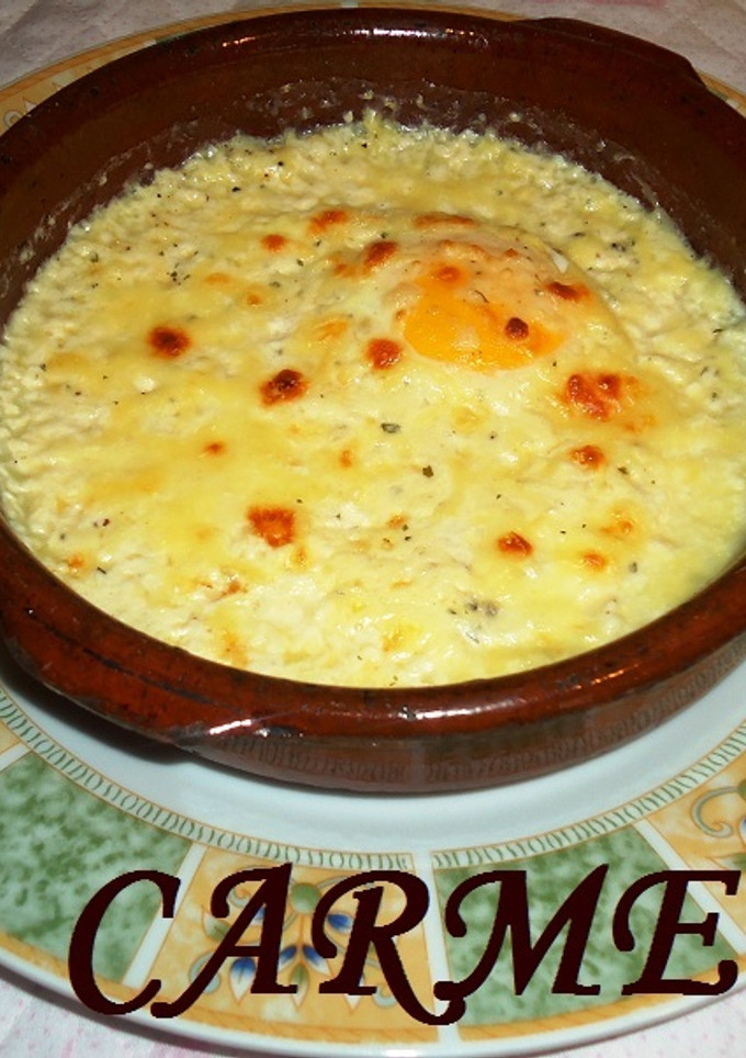 Una foto de Huevos al queso de Menorca