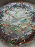 Tarta esponjosa de leche condensada