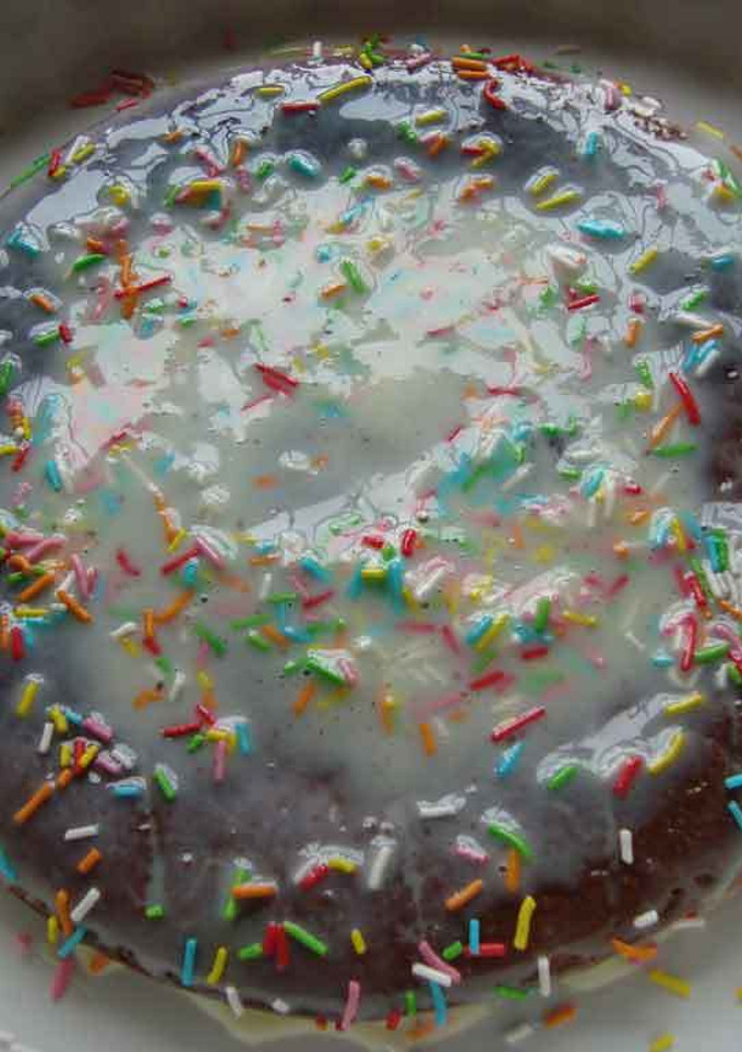 Una foto de Tarta esponjosa de leche condensada