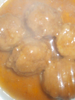 Una foto de Albondigas de carne en salsa