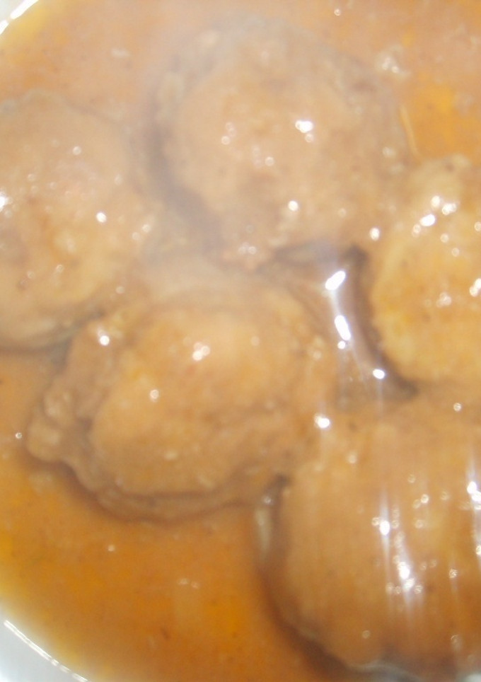 Una foto de Albondigas de carne en salsa